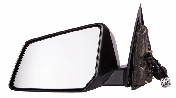 2009-2017 Chevrolet Traverse Mirror Driver Side Power Textured Black