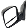 2003-2021 Chevrolet Express Mirror Driver Side Manual Textured Dual Glass