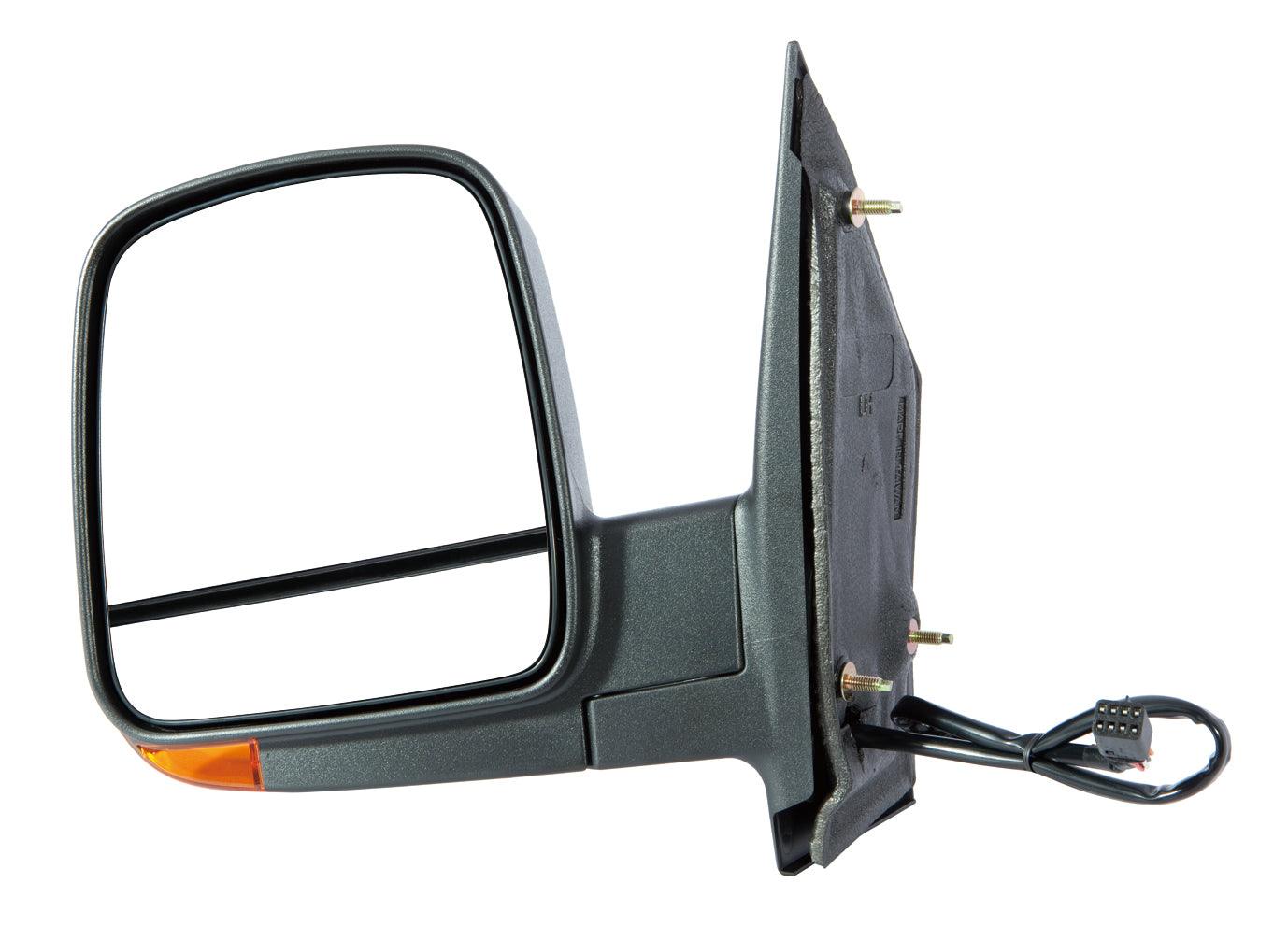 Rétroviseur extérieur côté conducteur pour Chevrolet Express 2008-2021, électrique, chauffant, avec clignotant, rabattable manuellement, double vitrage texturé, GM1320397
