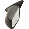 2013-2015 Chevrolet Malibu Mirror Driver Side Power Textured Heated With Memory Non Foldable
