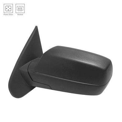 2015-2019 Chevrolet Silverado 2500 Mirror Passenger Side Power Heated With Spotter Man-Folding Textured Cap