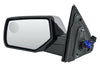 2015-2020 Gmc Yukon Mirror Driver Side Power Heated Chrome With Blind Spot Manual Fold