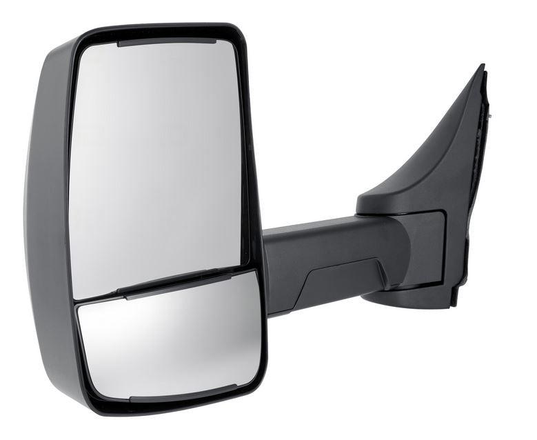 Rétroviseur extérieur côté conducteur pour Chevrolet Express 2003-2021, manuel, texturé, avec bras long Towith, pour modèles de 96 pouces de large et plus, GM1320529