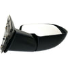 1999-2006 Chevrolet Silverado 2500 Mirror Passenger Side Manual Textured Black