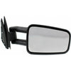 1999-2006 Chevrolet Silverado 2500 Mirror Passenger Side Manual Tow Type With Blind Spot Textured