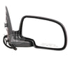 2000-2002 Chevrolet Tahoe Mirror Passenger Side Power Heated With Manual Folding With Puddle Lamp Textured