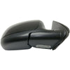 2000-2002 Chevrolet Suburban Mirror Passenger Side Power Heated With Manual Folding With Puddle Lamp Textured With Smooth Cap With Off Road