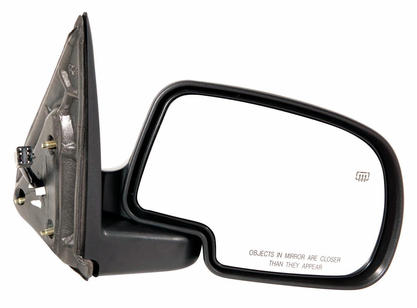 Rétroviseur extérieur côté passager pour Chevrolet Avalanche 2002, électrique, chauffant, rabattable manuellement, avec éclairage de bas de porte, texturé, coque lisse, tout-terrain, GM1321252