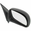 2002-2009 Chevrolet Trailblazer Mirror Passenger Side Manual With Folding Black
