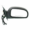 2002-2009 Chevrolet Trailblazer Mirror Passenger Side Power Heated With Out Signal Manual Folding Black Std