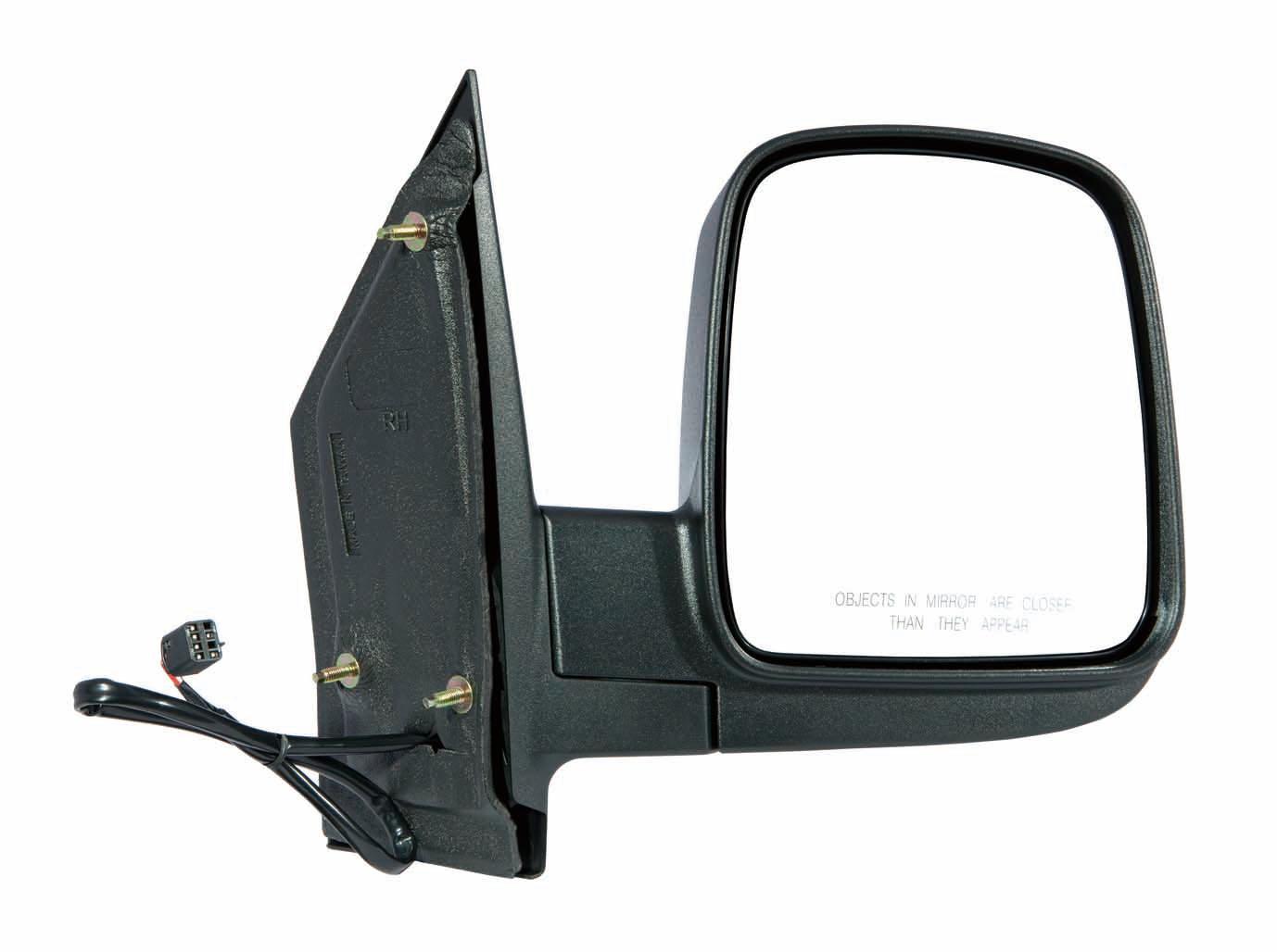 Rétroviseur extérieur côté passager pour Chevrolet Express 2003-2007, électrique, chauffant, sans clignotant, texturé, GM1321283