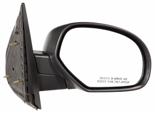 2011-2014 Chevrolet Silverado 3500 Mirror Passenger Side Manual Folding Textured Black