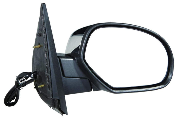 2007-2014 Gmc Yukon Mirror Passenger Side Power Heated Withoutffrontoad Without Courtesy Without Signal Chrome Cap