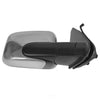 2006-2011 Chevrolet Hhr Mirror Passenger Side Power Satin Chrome