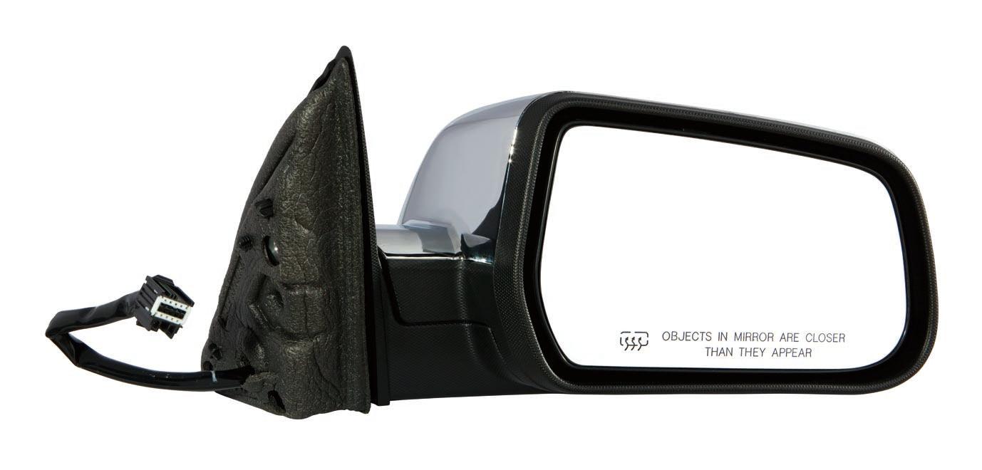 Rétroviseur extérieur côté passager pour Chevrolet Equinox 2010-2011, électrique, chauffant, chromé, GM1321393