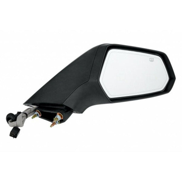 2010-2015 Chevrolet Camaro Mirror Passenger Side Power Heated Ptm With Out Auto Dimming Glass (Oe Has Dimming Glass)