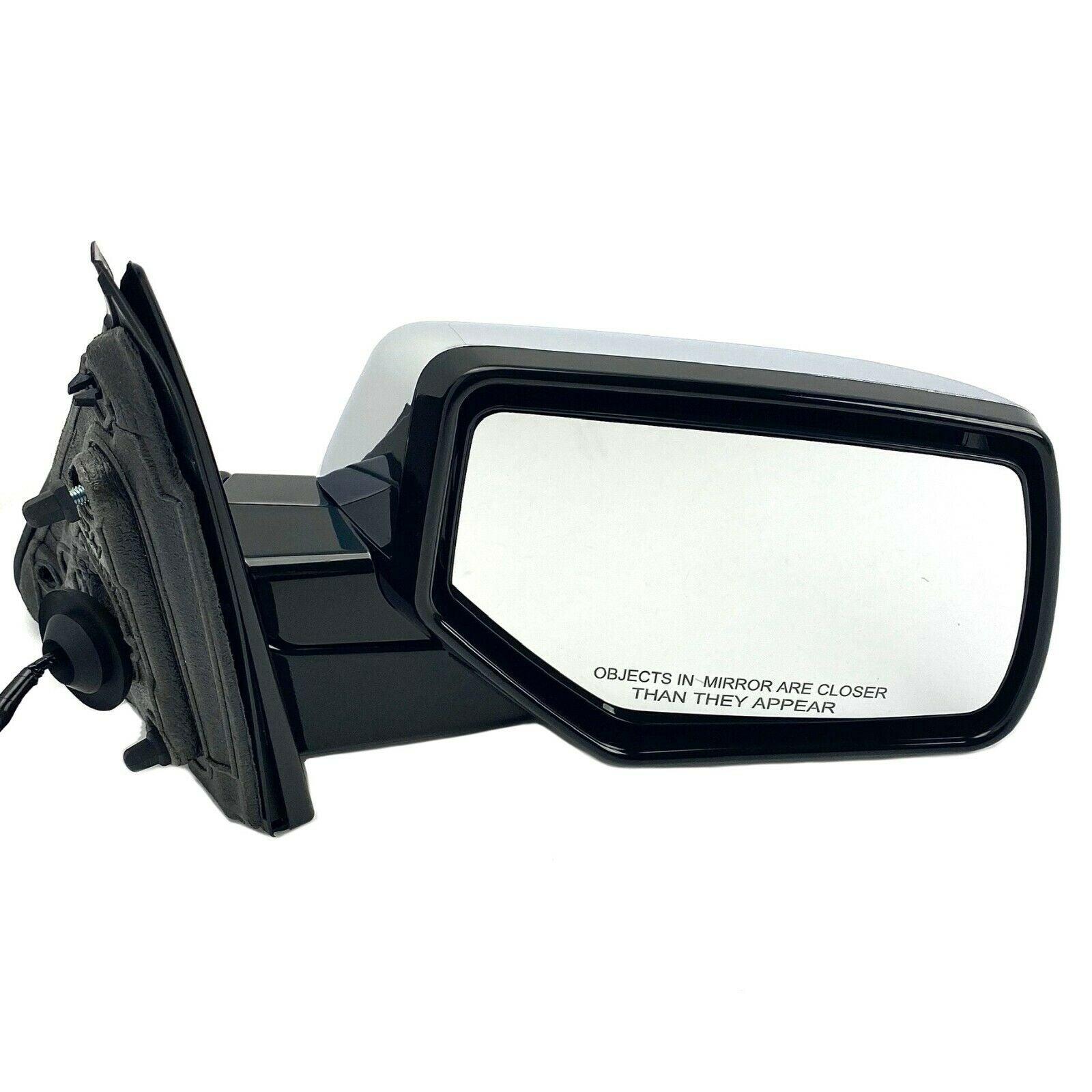 Rétroviseur extérieur côté passager pour Chevrolet Tahoe 2015-2020, électrique, chauffant, chromé, rabattable manuellement, GM1321506