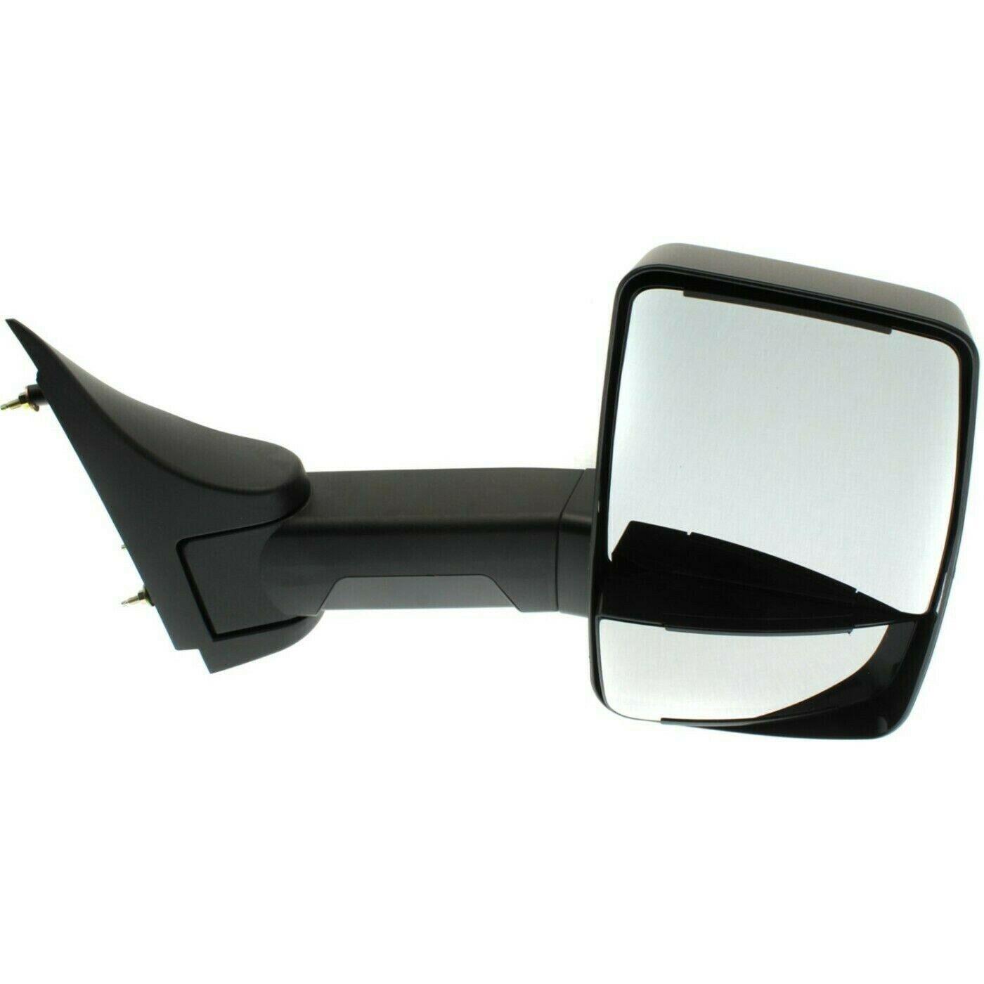 Rétroviseur extérieur côté passager pour Chevrolet Express 2003-2021, manuel, texturé, avec bras long Towith, pour modèles de 96 pouces de large et plus, GM1321529