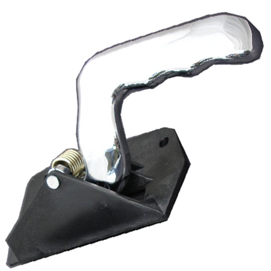 Poignée de porte intérieure avant côté conducteur, chromée, pour GMC Denali 1500 (2003-2006), référence GM1352131