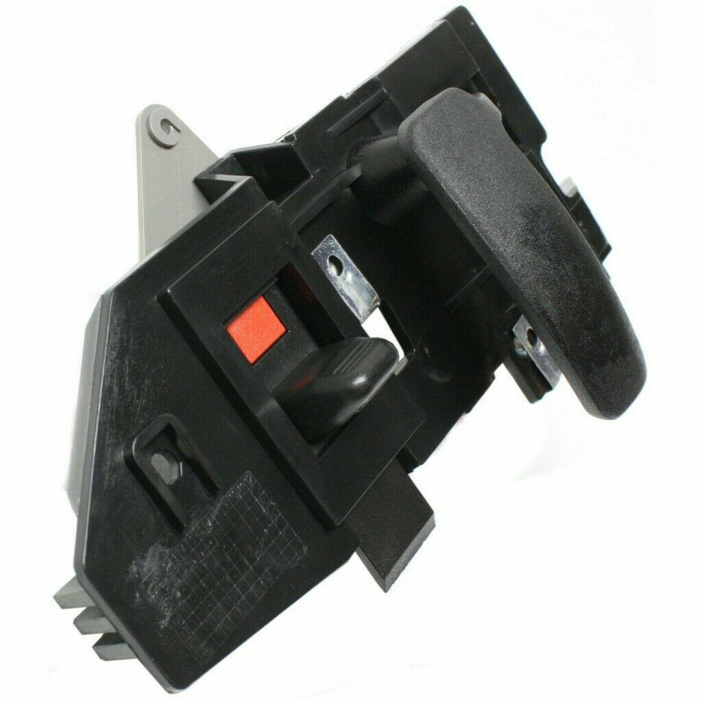 Poignée de porte intérieure avant côté conducteur pour Chevrolet Express 2001-2019, noire texturée, GM1352156