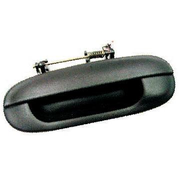 Poignée de porte arrière extérieure côté conducteur, texturée (une vis), pour Chevrolet Trailblazer 2002-2009, GM1520119