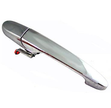Poignée de porte arrière extérieure côté conducteur, chromée, pour Buick Allure 2005-2009, référence GM1520132