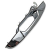 2011-2014 Chevrolet Silverado 2500 Door Handle Rear Passenger Side Outer Chrome