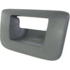 2007-2010 Chevrolet Silverado 2500 Tailgate Handle Outer Bezel Textured With Out Key Hole