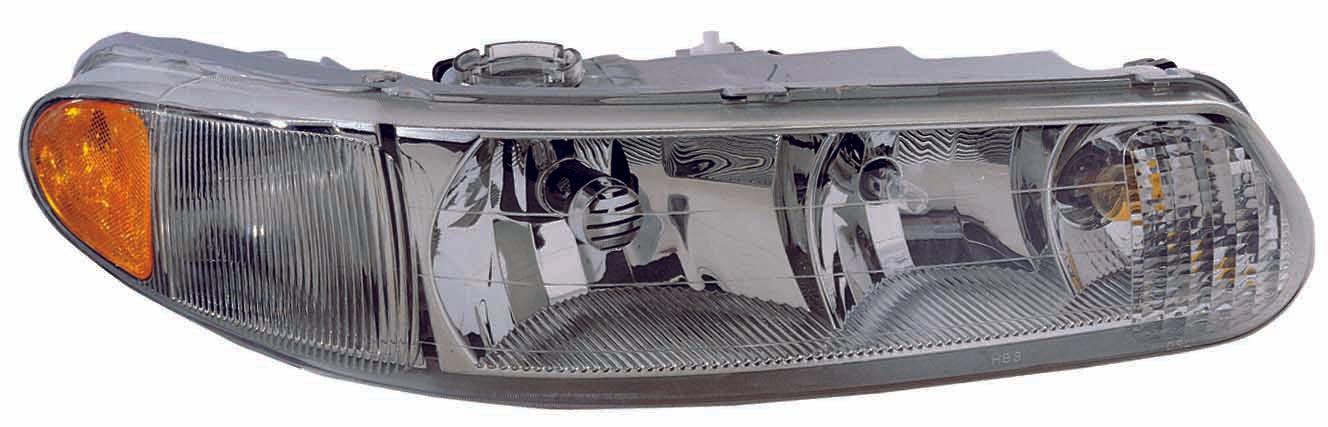 Phare avant gauche (côté conducteur) avec feu de virage pour Buick Regal 1997-2004, haute qualité, GM2502182