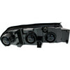 2000-2004 Chevrolet Impala Head Lamp Driver Side Black Bezel With Center Bulb Shield 2000-Feb 5Th 2004 High Quality