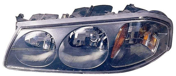 2000-2004 Chevrolet Impala Head Lamp Driver Side Black Bezel With Center Bulb Shield 2000-Feb 5Th 2004 High Quality