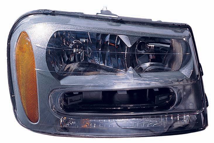 Phare avant côté conducteur pour Chevrolet Trailblazer 2002-2009 (sauf modèle LT), référence 45086, GM2502213C - Hunt Parts