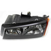 2003-2006 Chevrolet Silverado 1500 Head Lamp Driver Side With Smooth Bezel With Out Cladding High Quality