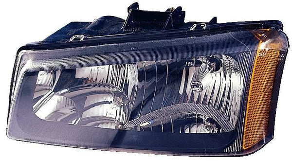 2003-2007 Chevrolet Avalanche Head Lamp Driver Side With Smooth Bezel With Out Cladding High Quality