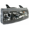 2002-2004 Saturn Vue Head Lamp Driver Side Black Rim High Quality