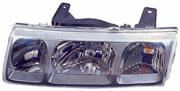 2002-2004 Saturn Vue Head Lamp Driver Side Black Rim High Quality