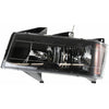 2004-2012 Gmc Canyon Head Lamp Driver Side With Black Bezel Without Xtreme Pkg High Quality