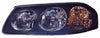 2004-2005 Chevrolet Impala Head Lamp Driver Side Black Bezel With Out Center Bulb Shield Feb 6Th 2004-05 High Quality