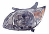 2005-2008 Pontiac Vibe Head Lamp Driver Side Chrome Housing High Quality