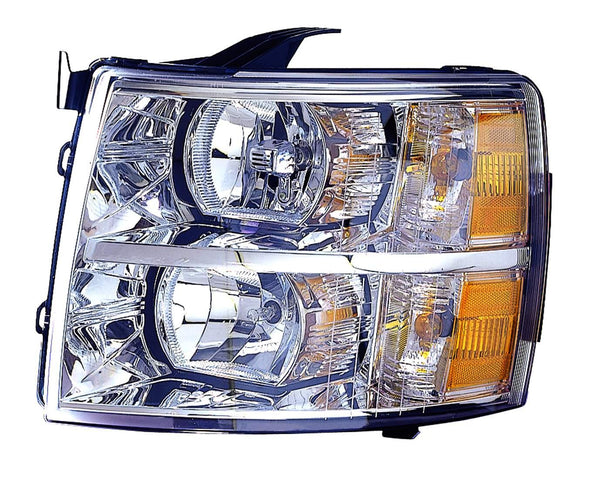 2007-2010 Chevrolet Silverado 2500 Head Lamp Driver Side High Quality
