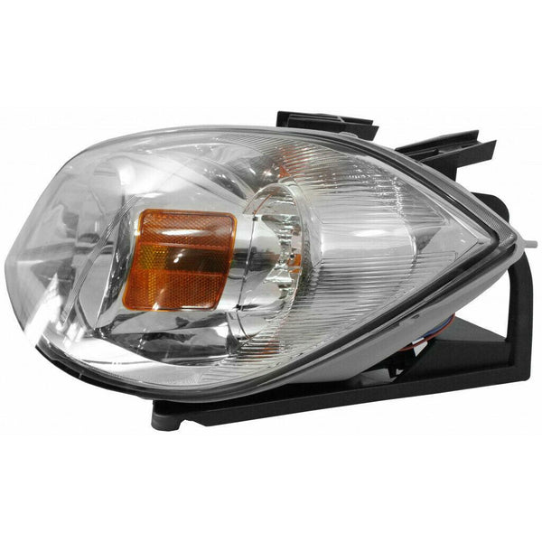 2008-2010 Chevrolet Cobalt Head Lamp Driver Side Smokey Housing With Brkt/ Clear Lens Economy Quality