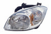 Head Lamp Driver Side Pontiac G5 2007-2009 Smokey Housing With Brkt/ Clear Lens Capa , Gm2502282C
