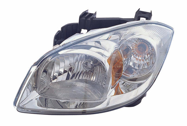 2007-2009 Pontiac G5 Head Lamp Driver Side Smokey Housing With Brkt/ Clear Lens High Quality