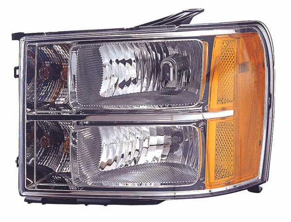 2007-2013 Gmc Sierra 1500 Head Lamp Driver Side High Quality