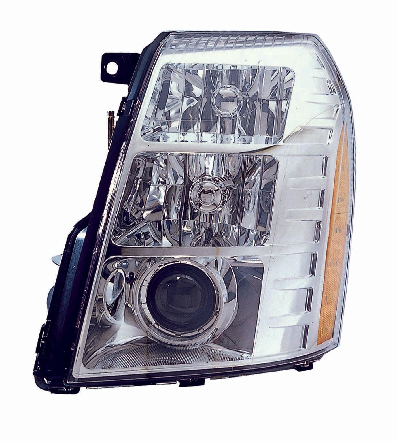 Phare avant gauche (côté conducteur) pour Cadillac Escalade Hybrid 2009, ampoule HID haute qualité, référence GM2502291