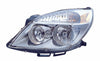 Head Lamp Driver Side Saturn Aura 2007 1St Design With Bulb Shield For High Beam To 04/11/07 Capa , Gm2502305C