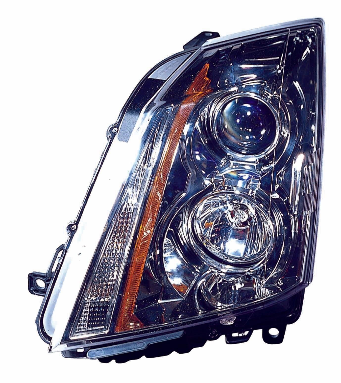Phare avant gauche (côté conducteur) pour Cadillac CTS-V Break 2011-2014, halogène, haute qualité, référence GM2502309