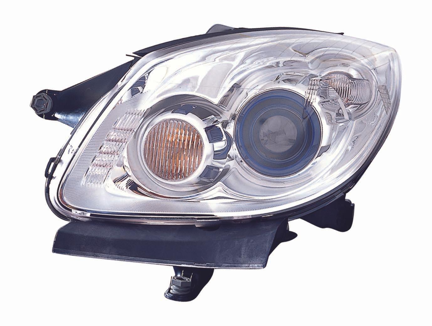 Phare avant gauche (côté conducteur) pour Buick Enclave 2008-2012, ampoule HID sans réglage automatique, feu de position ambré de haute qualité, référence GM2502311