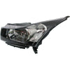 2011-2012 Chevrolet Cruze Head Lamp Driver Side 1St Design Chrome Ring Economy Quality