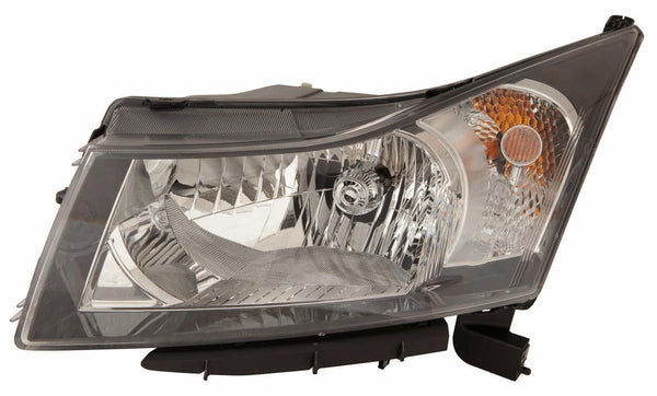 2011-2012 Chevrolet Cruze Head Lamp Driver Side 1St Design Chrome Ring High Quality